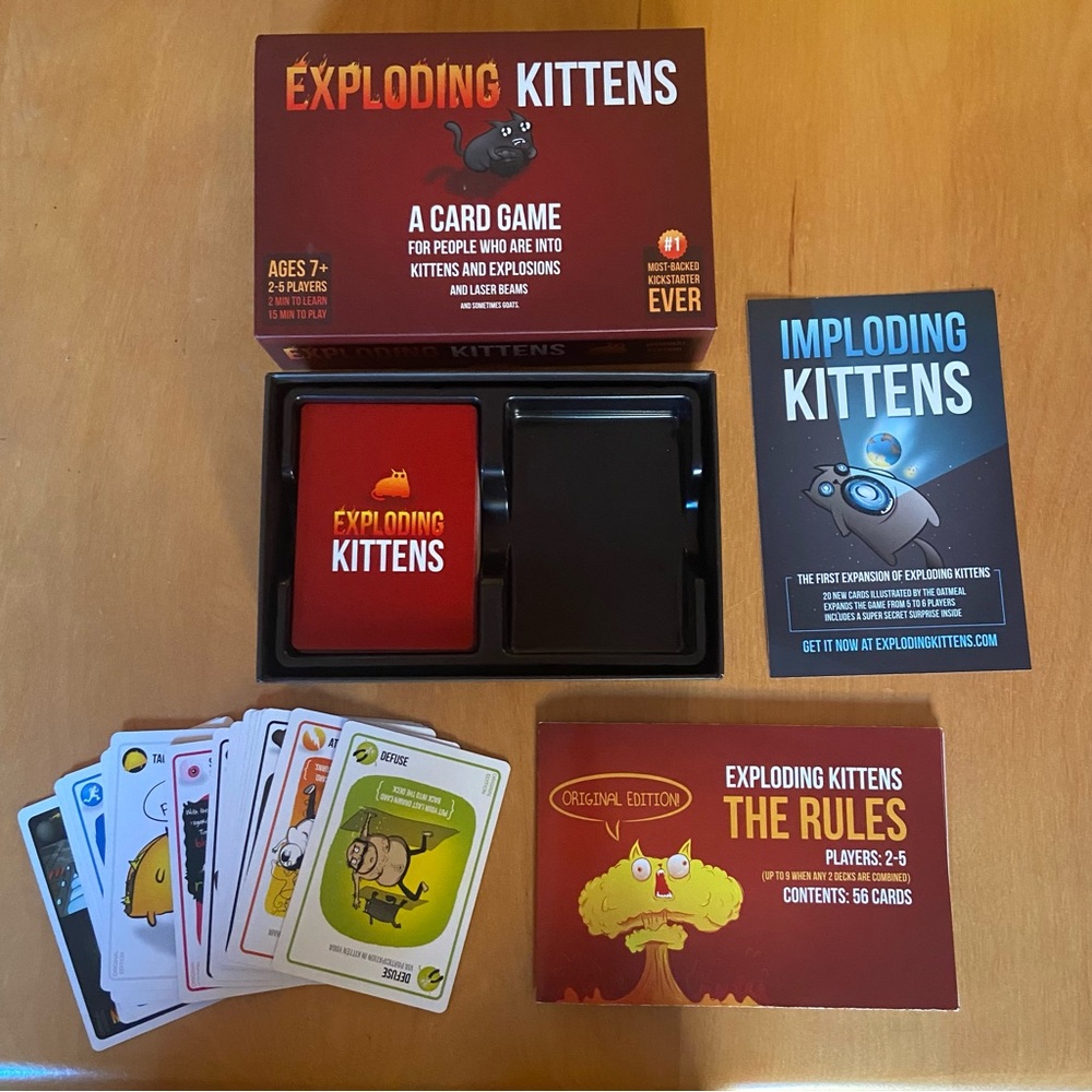 Exploding Kittens Card Game - Picture 1 of 1